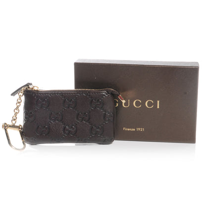 Gucci Guccissima Key Case Chocolate 5 of 8