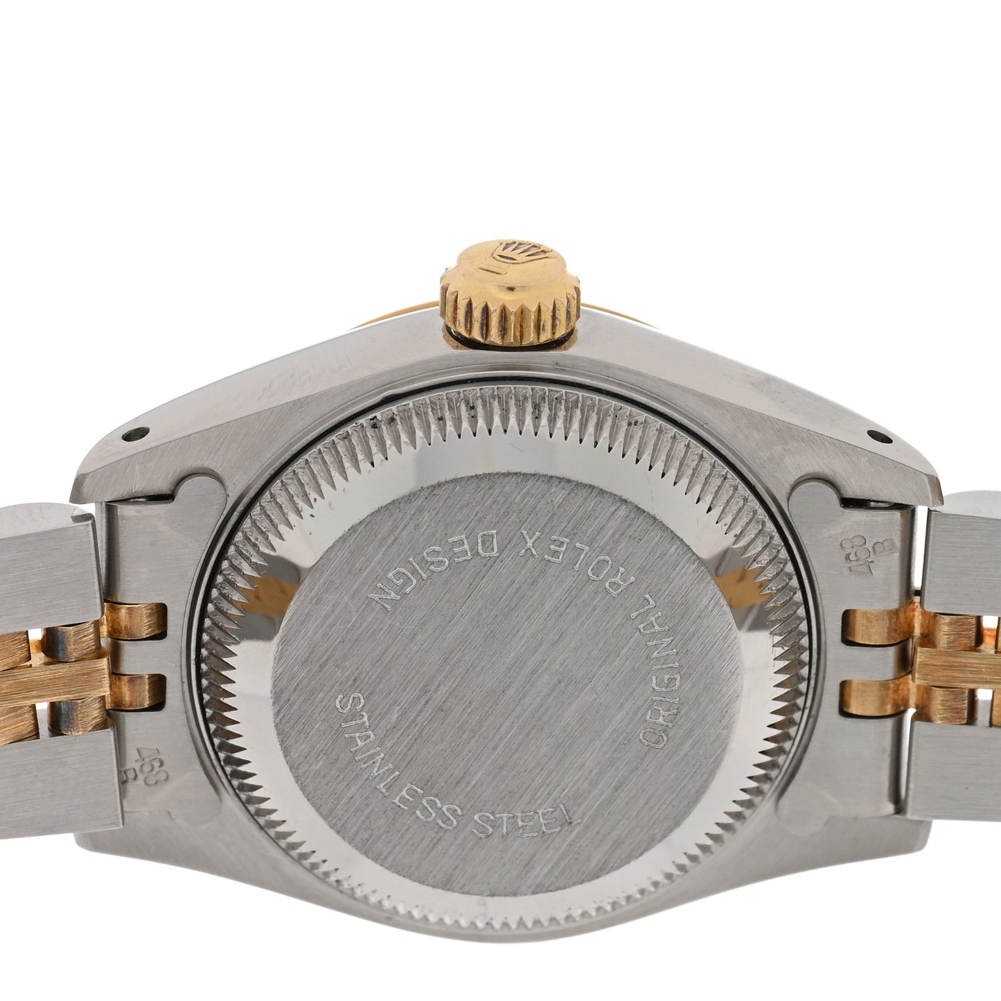 Stainless Steel 18K Yellow Gold 26mm Oyster Perpetual Datejust Watch Champagne 69173