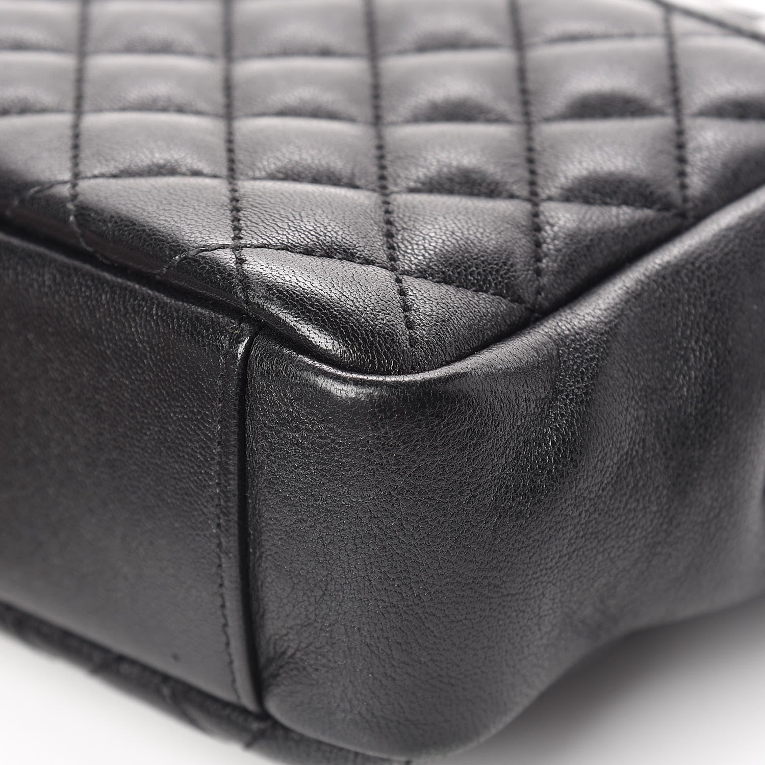 Saint Laurent Sheepskin Tri-Quilt Monogram Medium Soft Envelope Bag Black 11 of 13