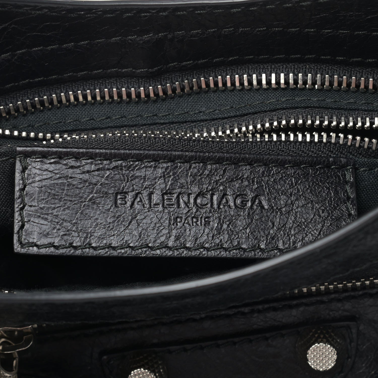 Balenciaga Agneau Giant 12 Silver Hardware Mini City Black 6 of 9