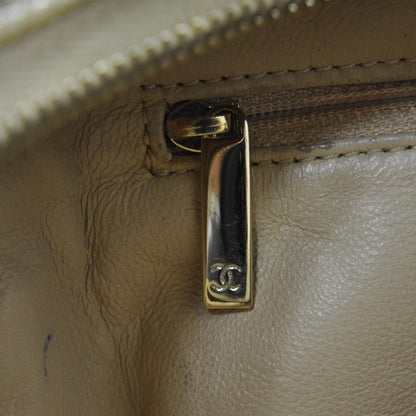 Chanel Luxe Ligne Medium Bowler Tote Metallic Gold 8 of 10