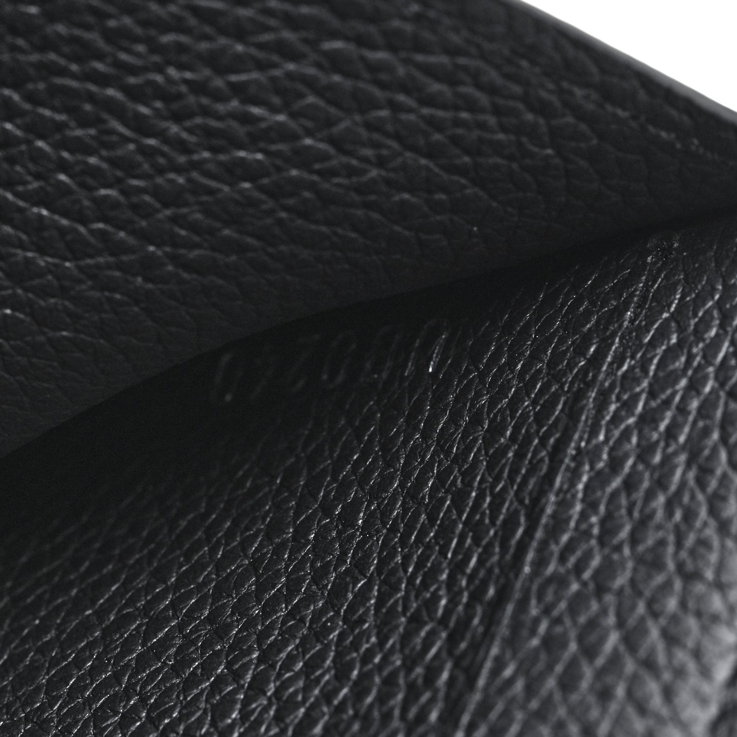 Calfskin Lockmini Wallet Black