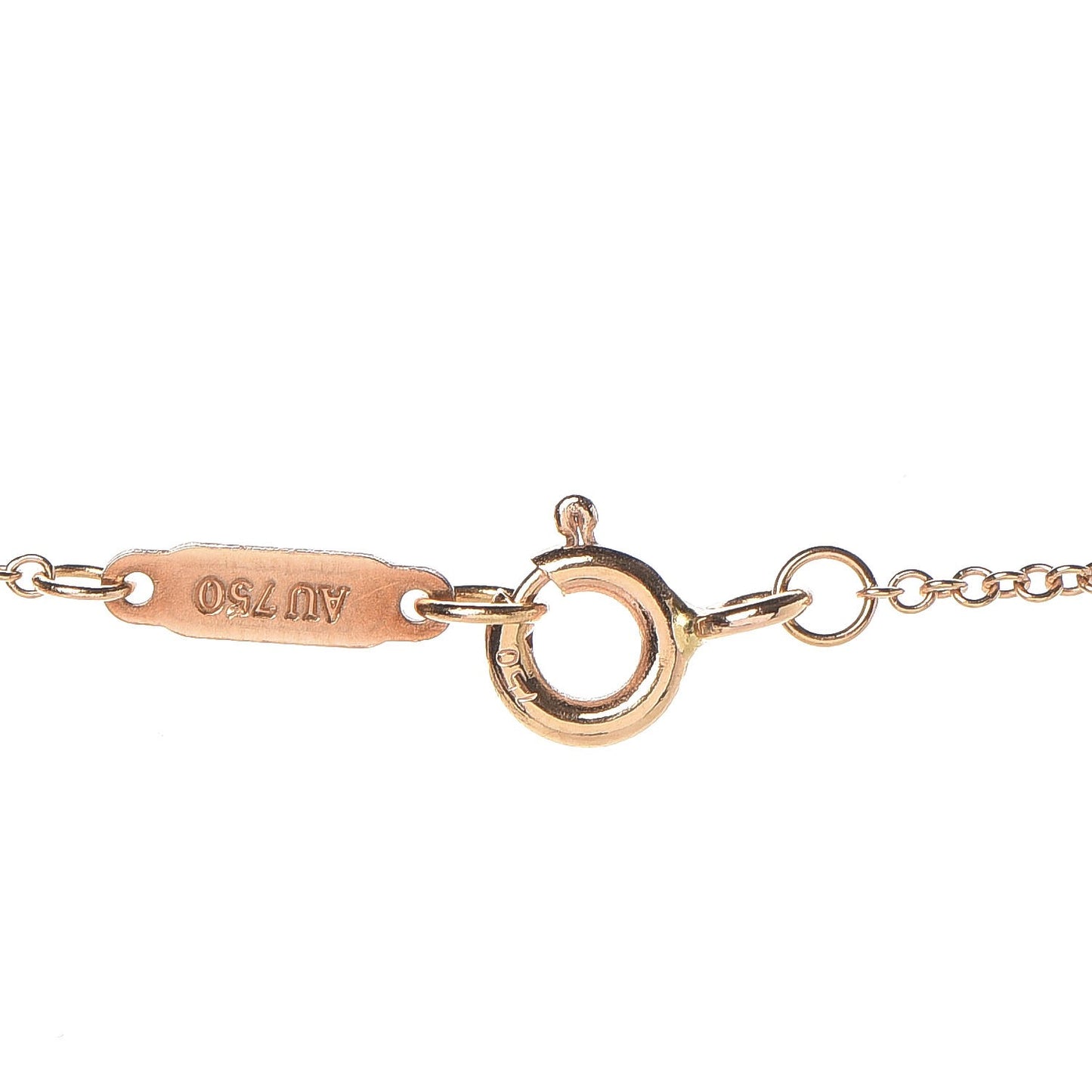 18K Yellow Gold Mini Heart Key Pendant Necklace
