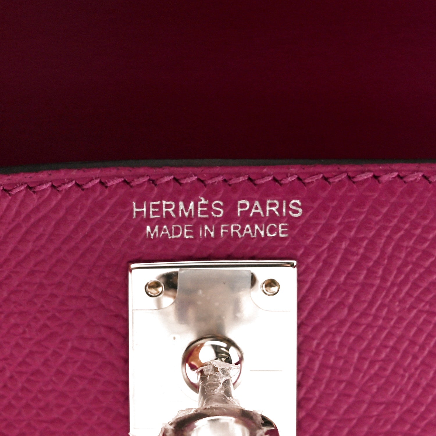 Hermes Epsom Mini Kelly Sellier 20 Rose Pourpre 5 of 10