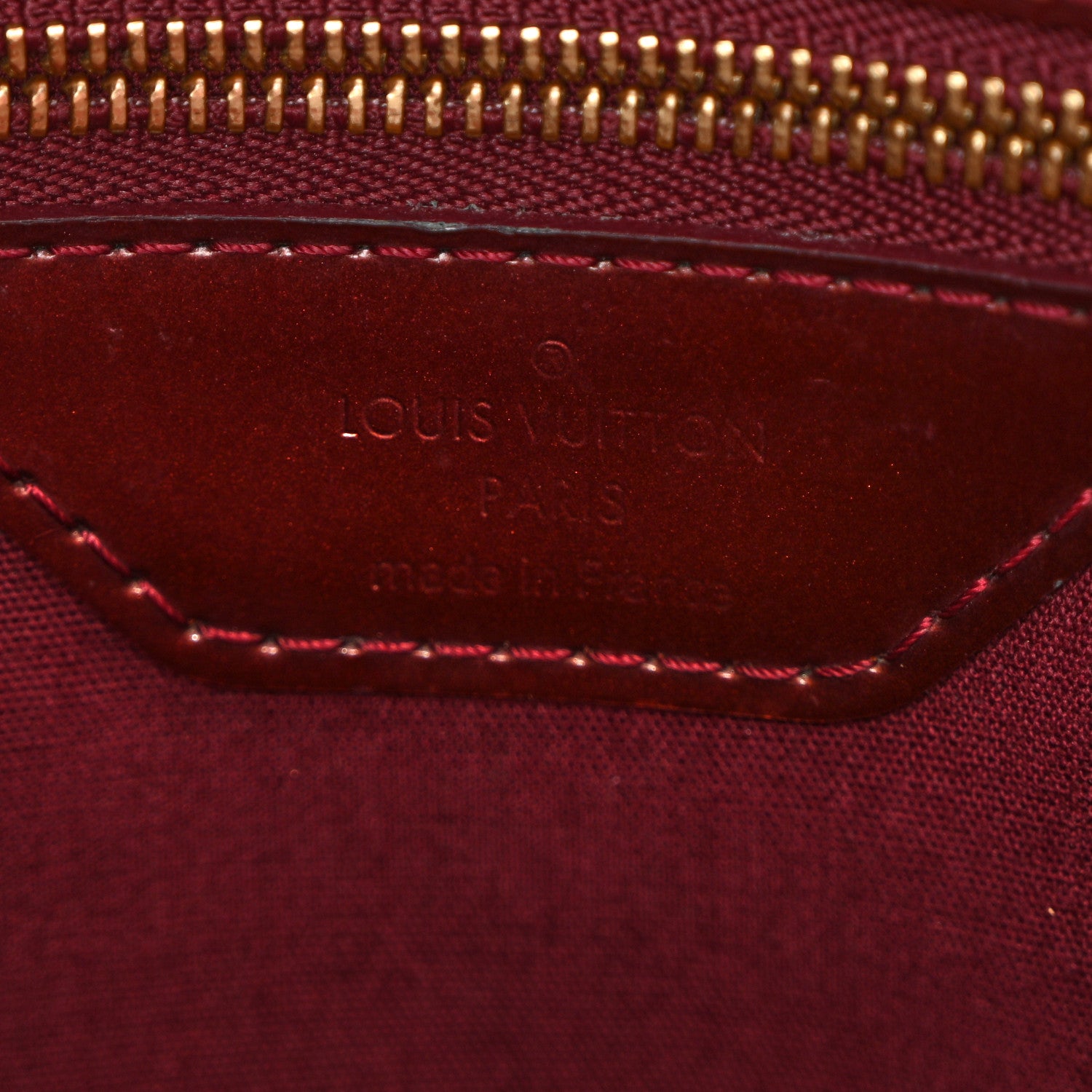Louis Vuitton Vernis Avalon MM Rouge Fauviste 6 of 15