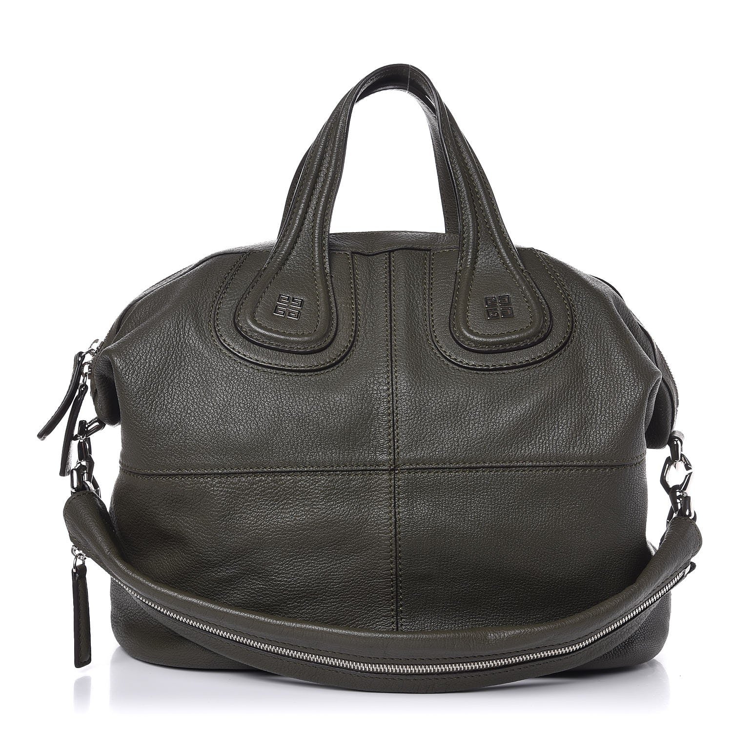 Givenchy Sugar Goatskin Medium Nightingale Khaki 1 of 9