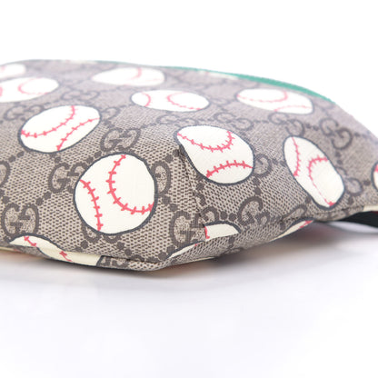 Gucci GG Supreme Monogram Baseballs Web Childrens Belt Bag 10 of 10