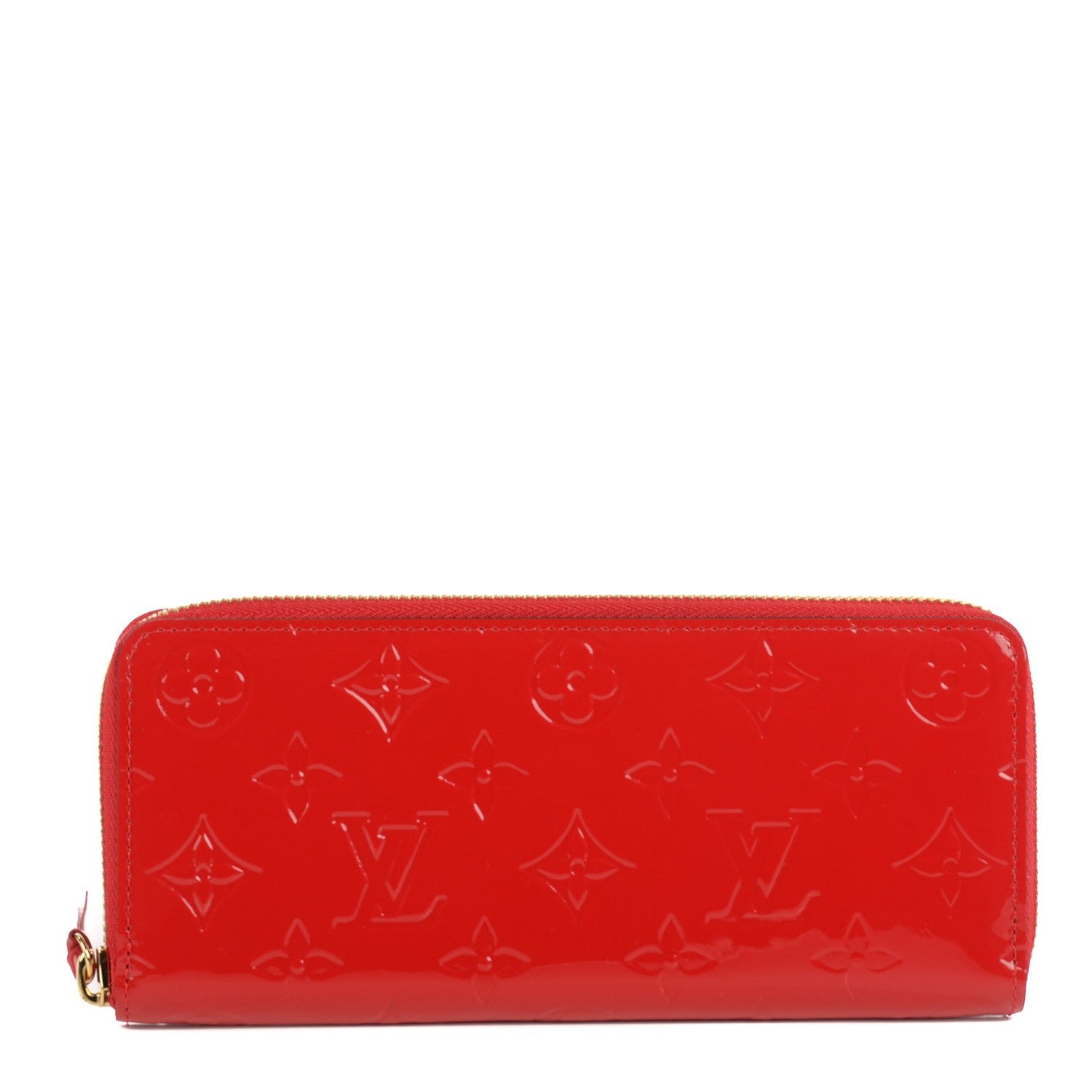 Louis Vuitton Vernis Clemence Wallet Cherry 1 of 6