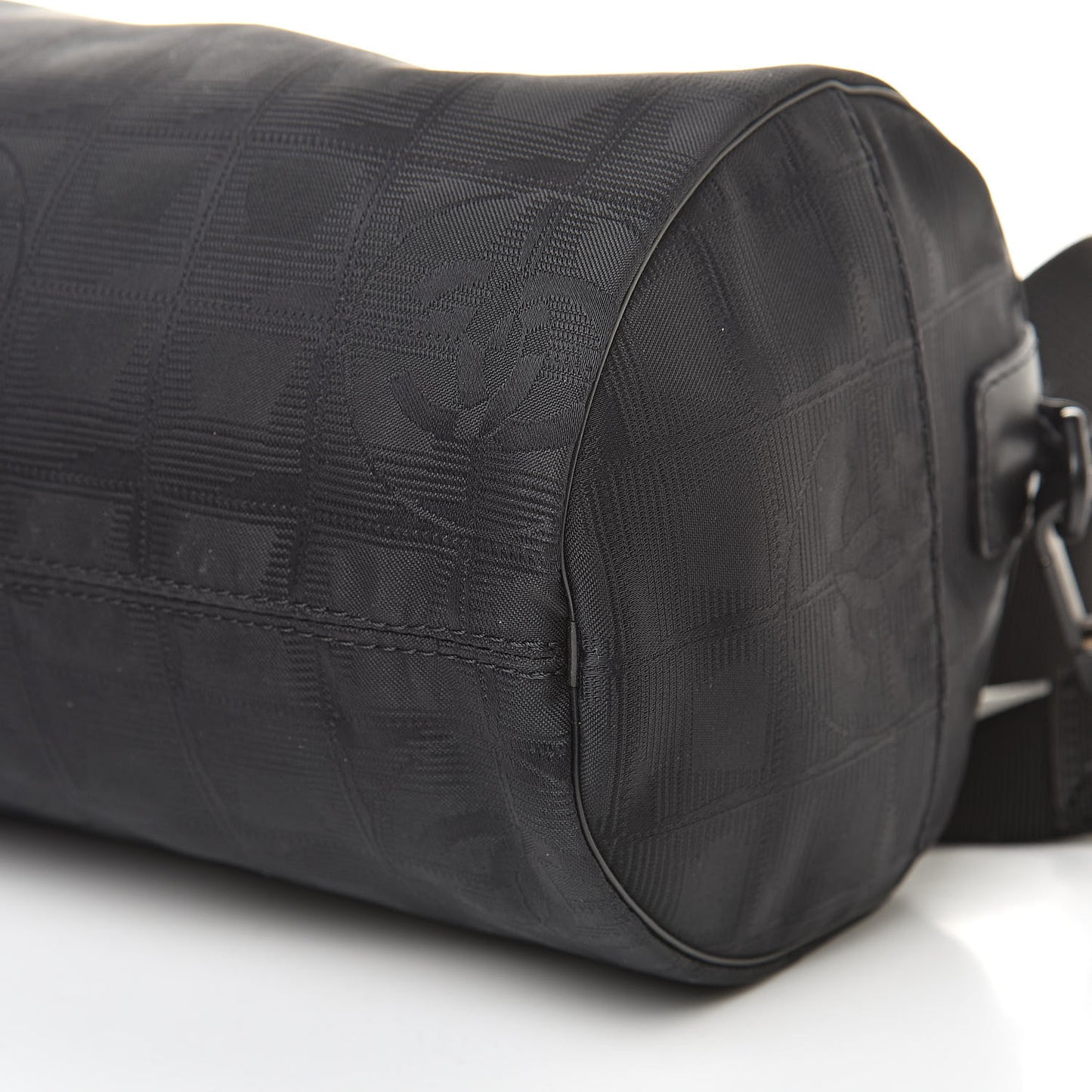 Nylon Travel Duffle Black