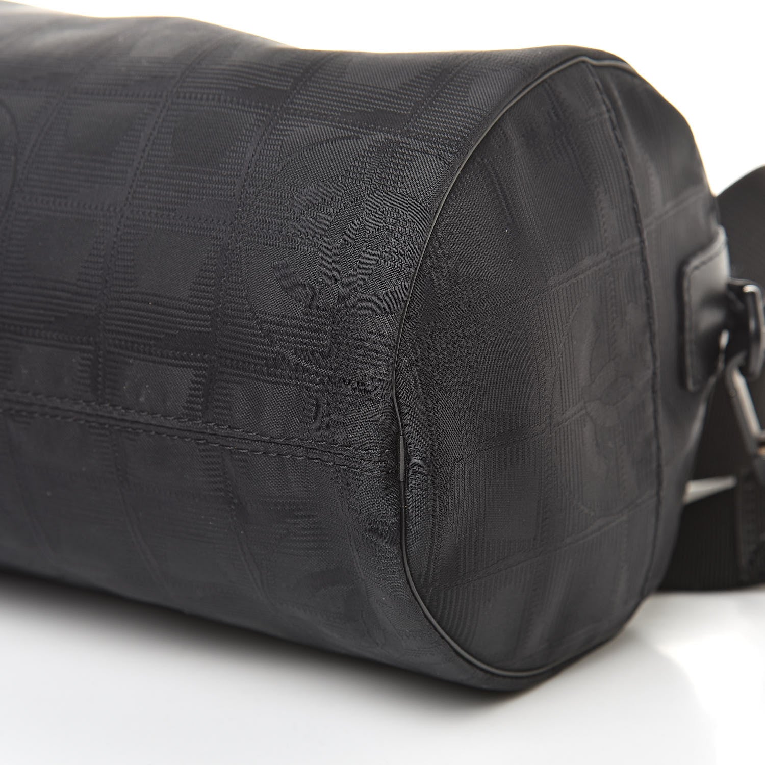 Chanel Nylon Travel Duffle Black 10 of 10