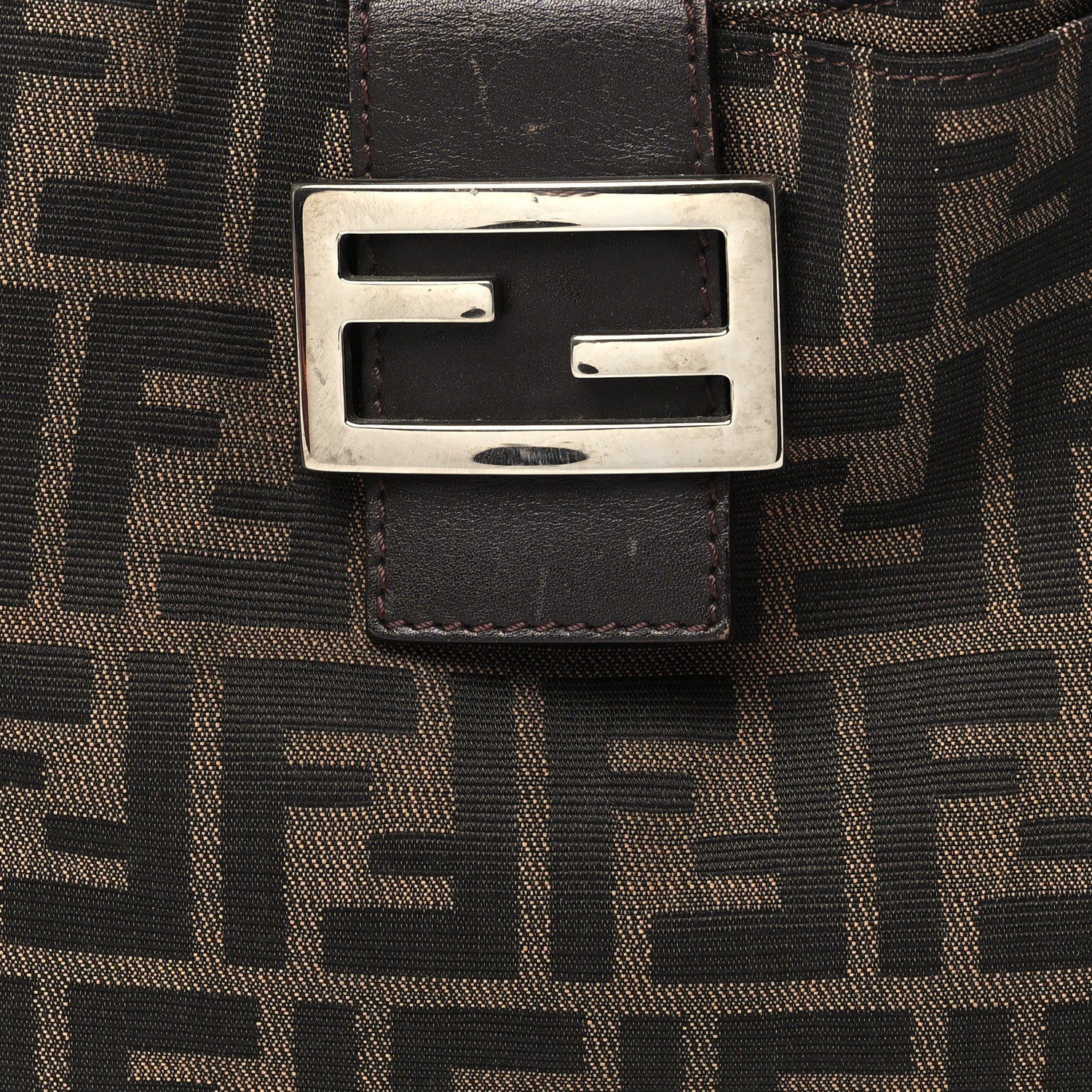 Fendi Zucca Hobo Tobacco 7 of 11