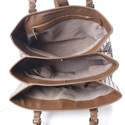 Bottega Veneta Nappa Intrecciato Medium Roma Tote Brown Taupe 5 of 13