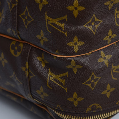 Louis Vuitton Monogram Alize 2 Compartment Luggage Travel Bag 21 of 28