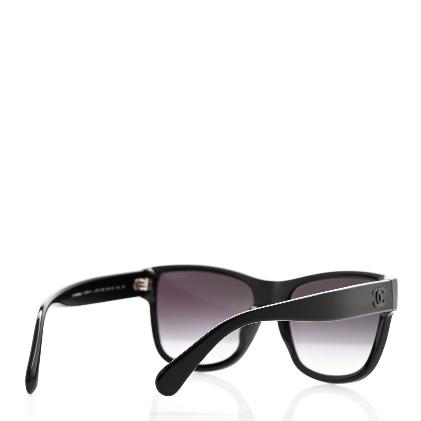 Acetate Butterfly CC Sunglasses 5386-A Black