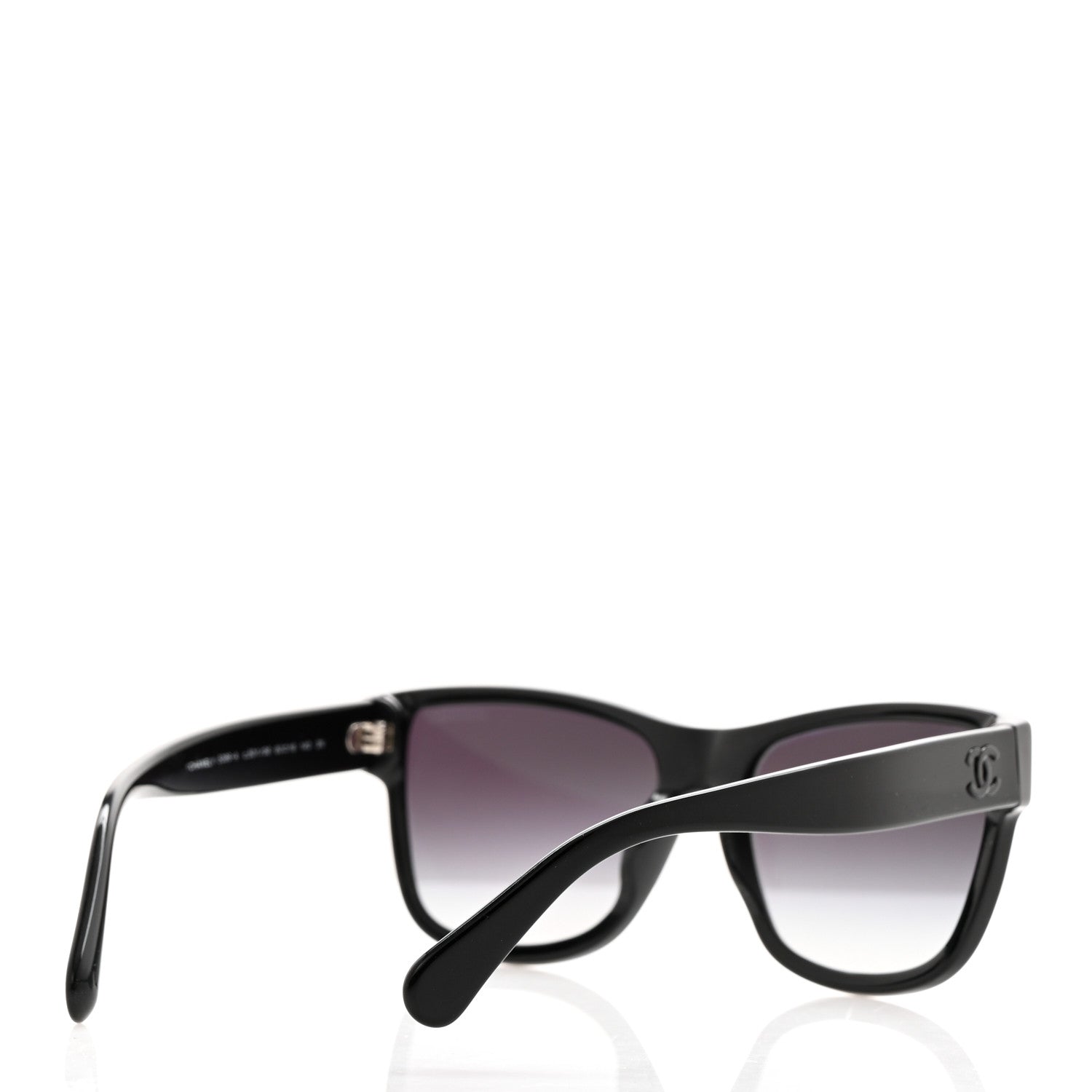 Chanel Acetate Butterfly CC Sunglasses 5386-A Black 4 of 8