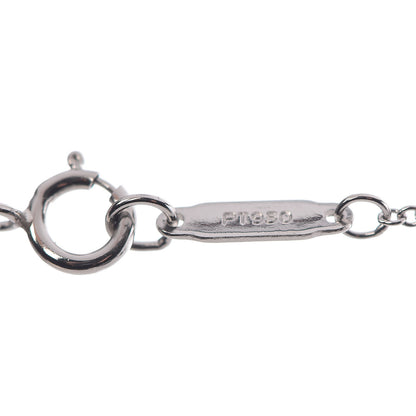Tiffany Platinum 18K Rose White Gold Fancy Pink Diamond Crown Key Pendant Necklace 7 of 9