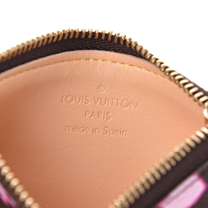 Louis Vuitton Monogram Cherry Blossom Key Pouch Brown 6 of 7