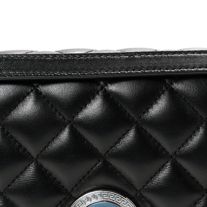 Versace Nappa Quilted Medusa Medium Chain Crossbody Black 7 of 9