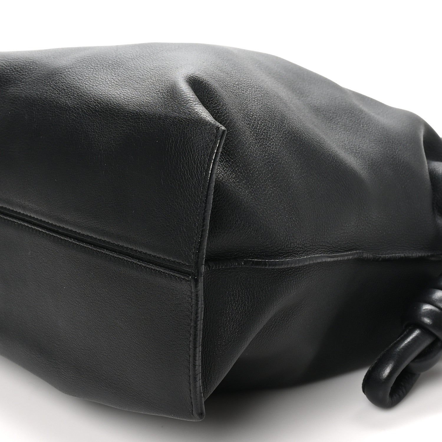 Loewe Calfskin Large Flamenco Knot Bag Black 9 of 10