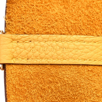 Hermes Taurillon Clemence Picotin Lock 18 PM Jaune Ambre 7 of 10