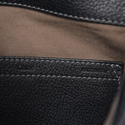 Chloe Calfskin Medium Marcie Round Crossbody Bag Black 6 of 8