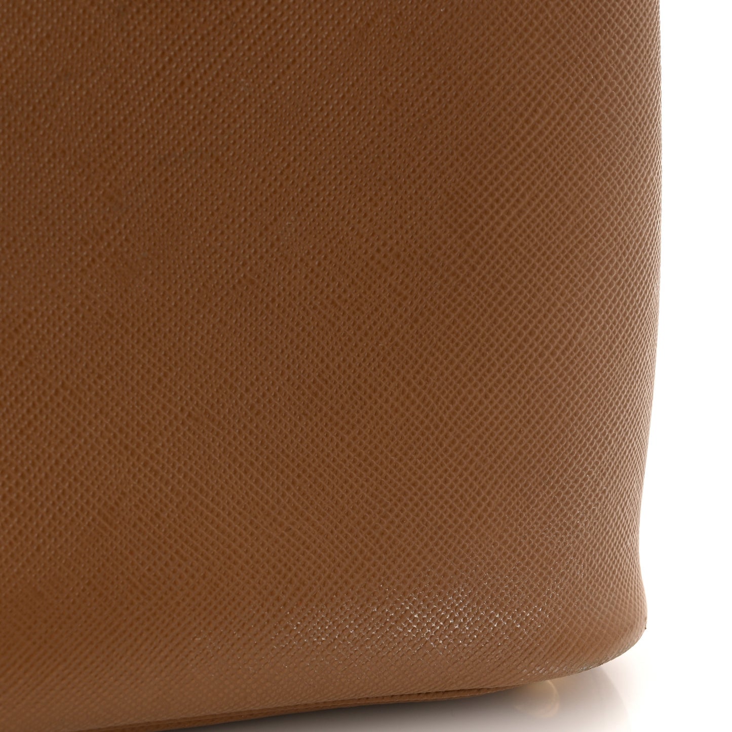 Saffiano Cuir Small Double Bag Cannella Cocco