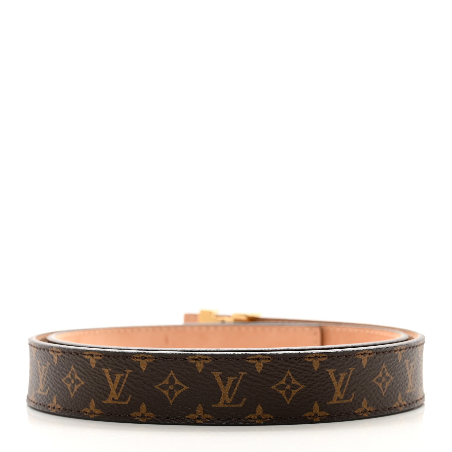 Louis Vuitton Mini Monogram 25mm LV Initiales Belt 80/32 2 of 7