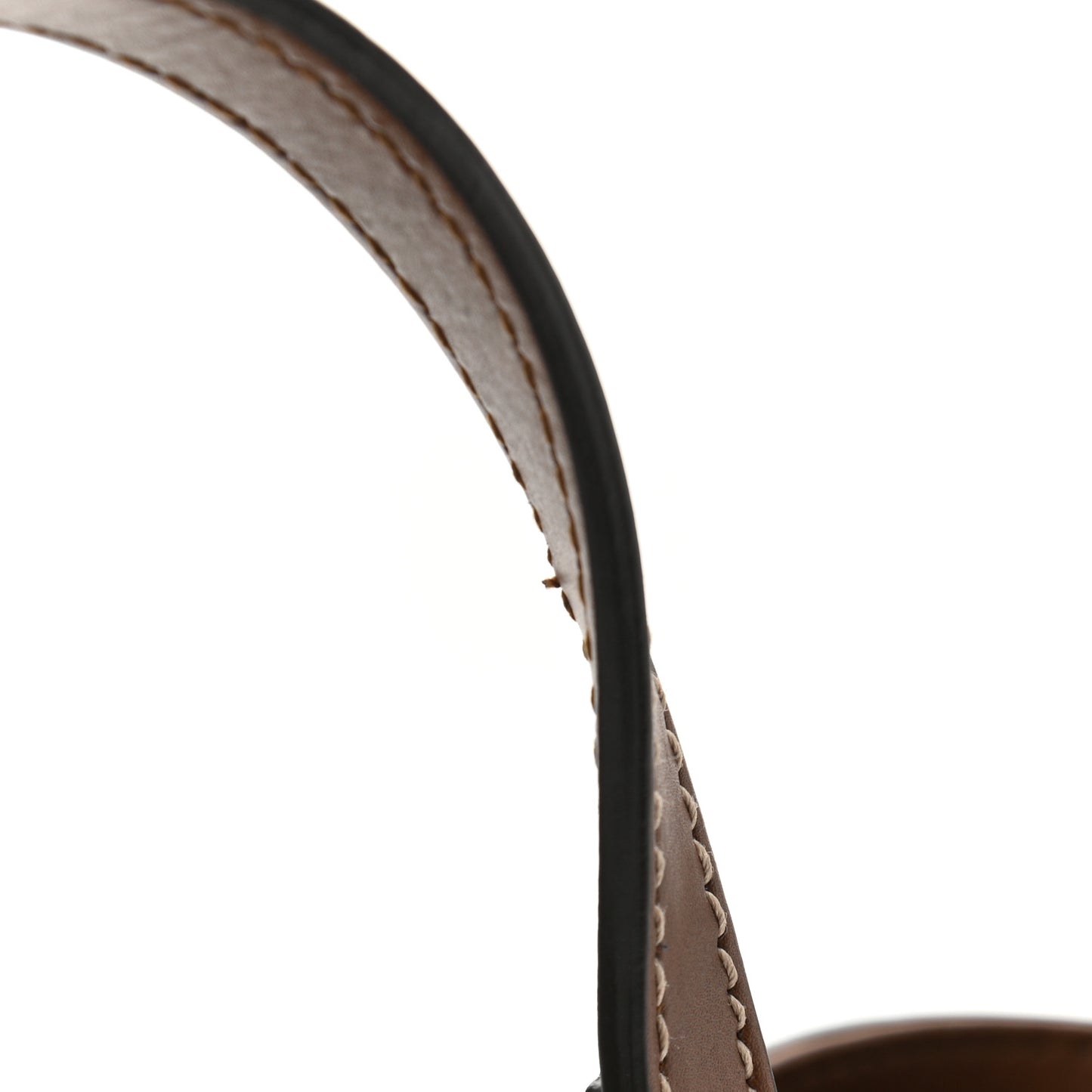 Soft GG Supreme Monogram Small Crossbody Tote Beige Cuir