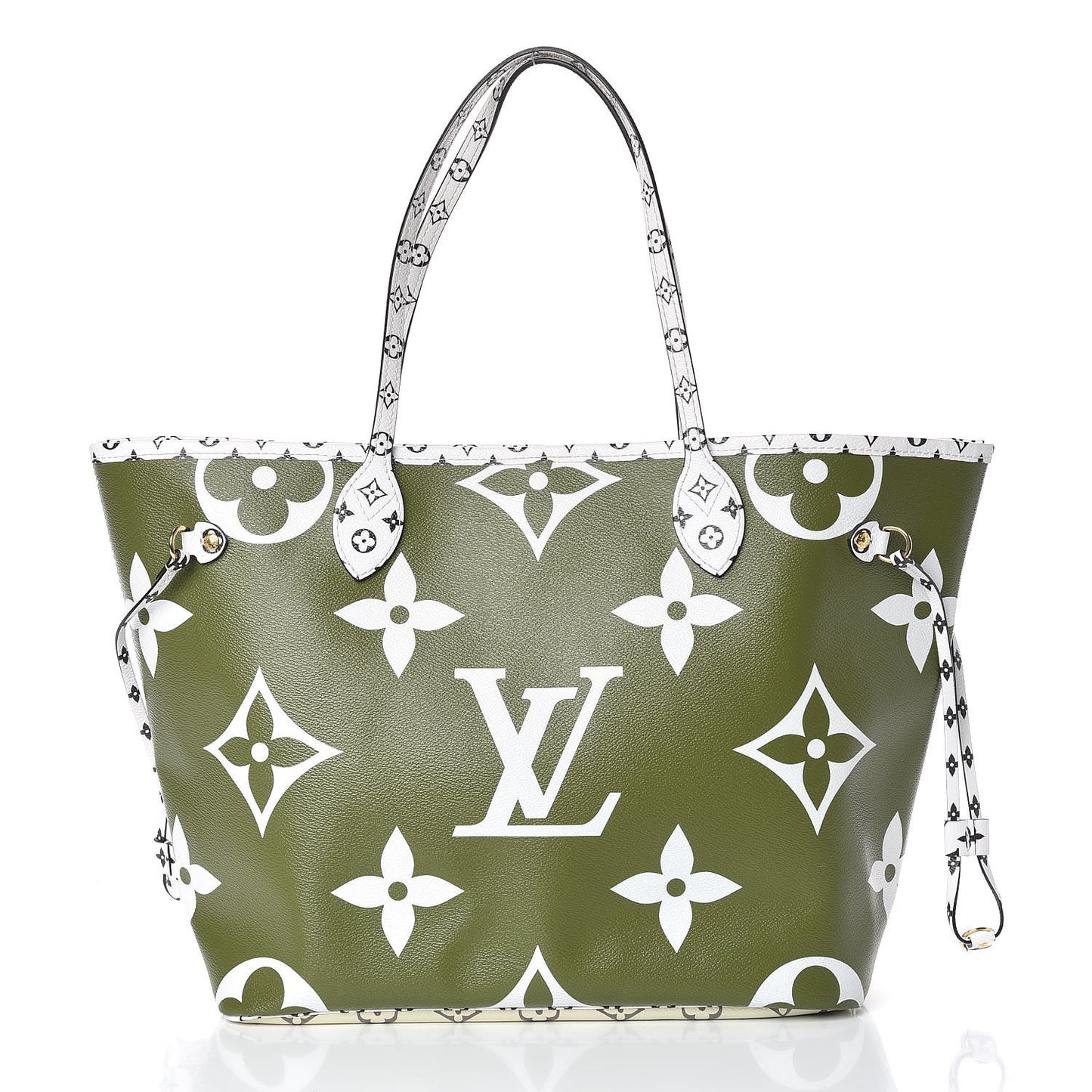 Monogram Giant Neverfull MM Kaki