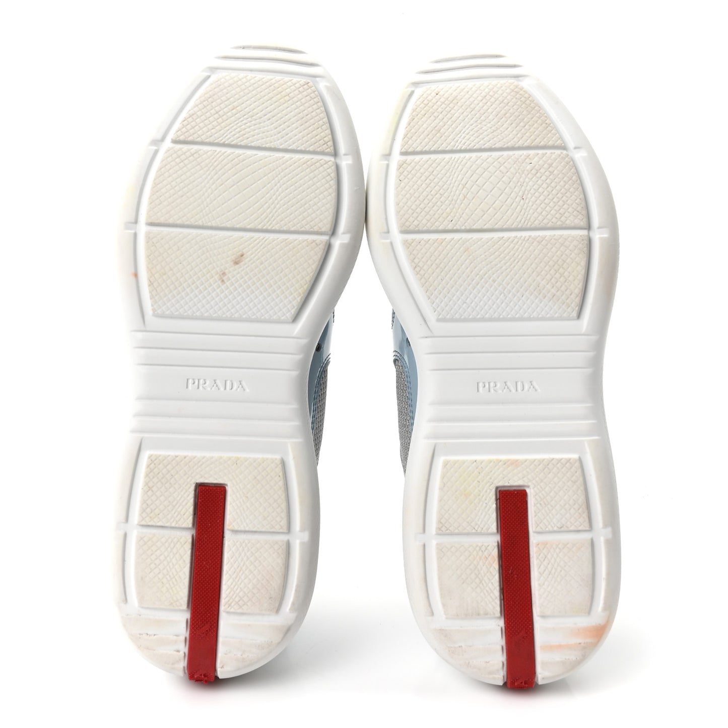 Patent America's Cup Patchwork Sneakers 36.5 Celeste