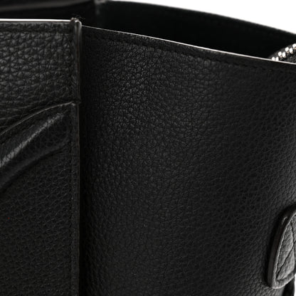 Celine Drummed Calfskin Mini Luggage Black 19 of 19