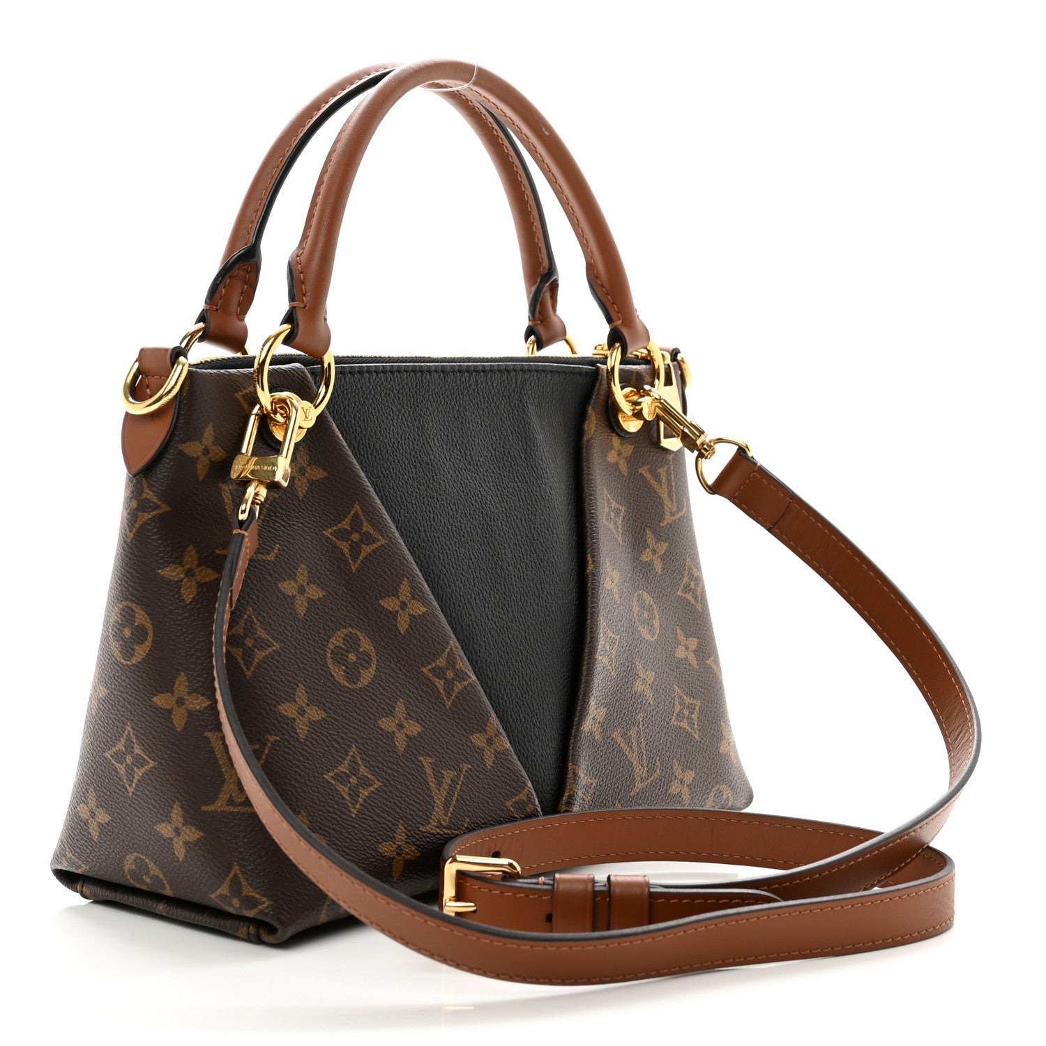 Louis Vuitton Monogram V Tote BB Black 2 of 10