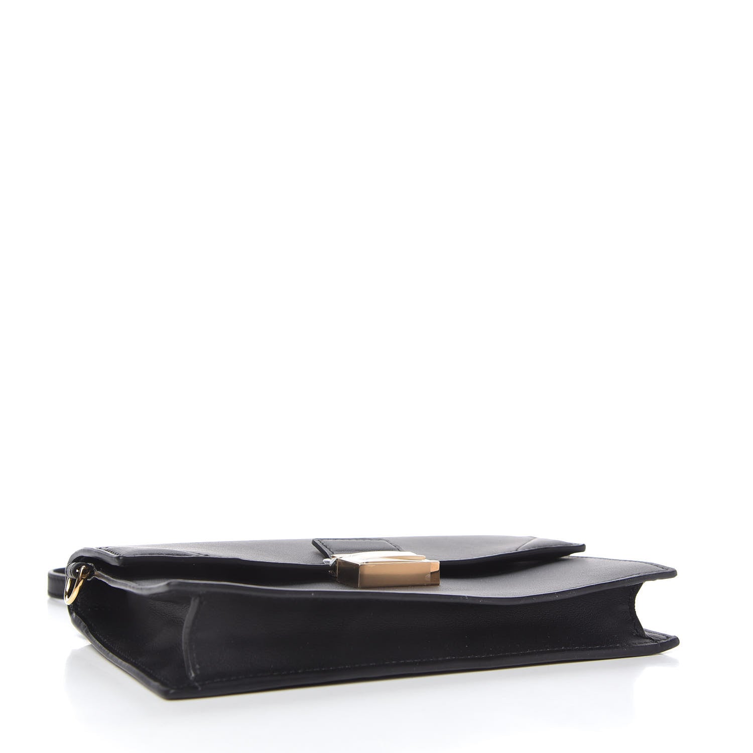 Fendi Vitello Grace Matte Kan U Wallet On Chain Black 4 of 11