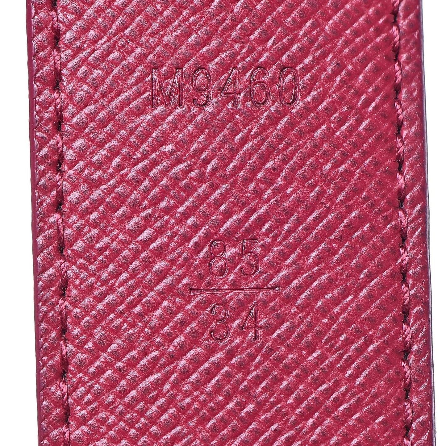 Monogram 30mm LV Initiales Reversible Belt 85 34 Fuchsia