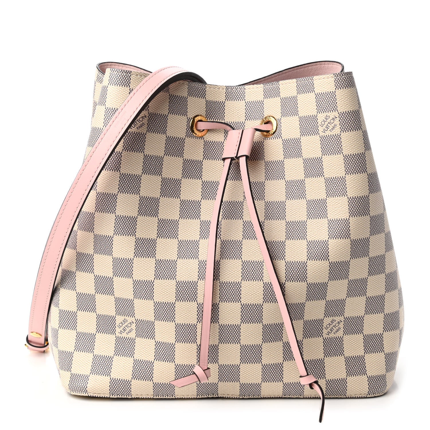 Louis Vuitton Damier Azur Neonoe MM Eau De Rose 1 of 9