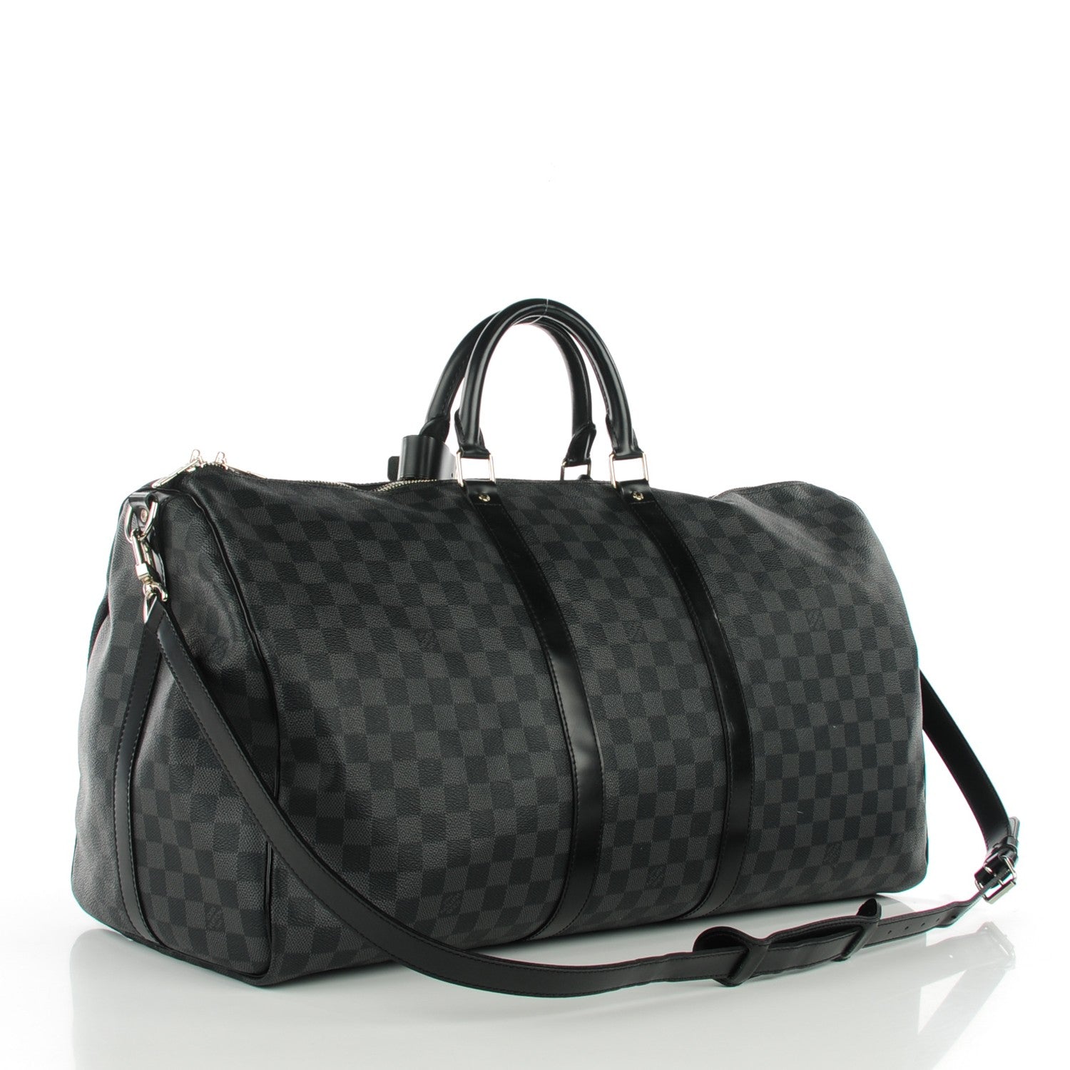 Louis Vuitton Damier Graphite Keepall Bandouliere 55 3 of 8