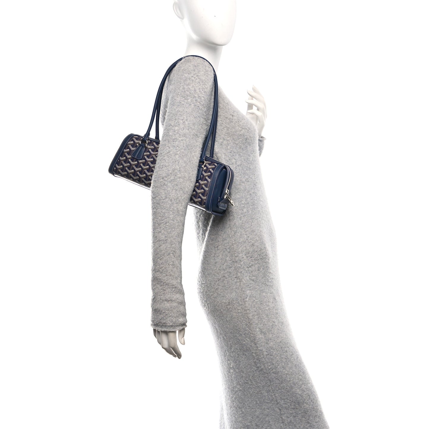 Goyardine Bonbonniere Bag Navy