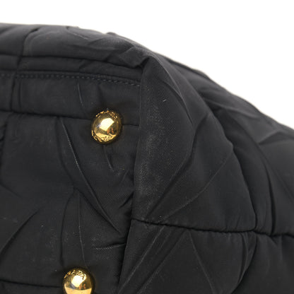 Prada Tessuto Nylon Quilted Tote Black 10 of 12