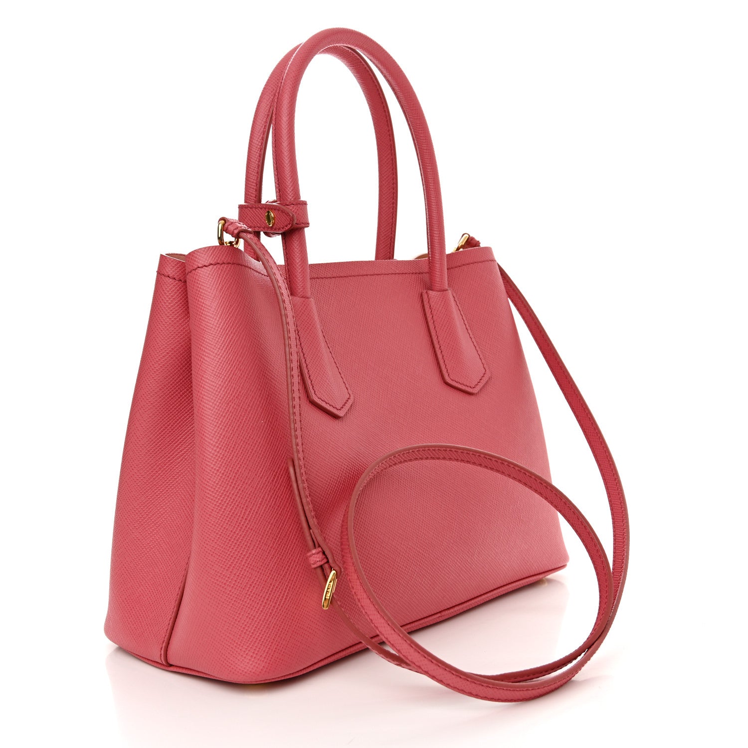 Prada Saffiano Cuir Small Double Bag Tamaris 3 of 12