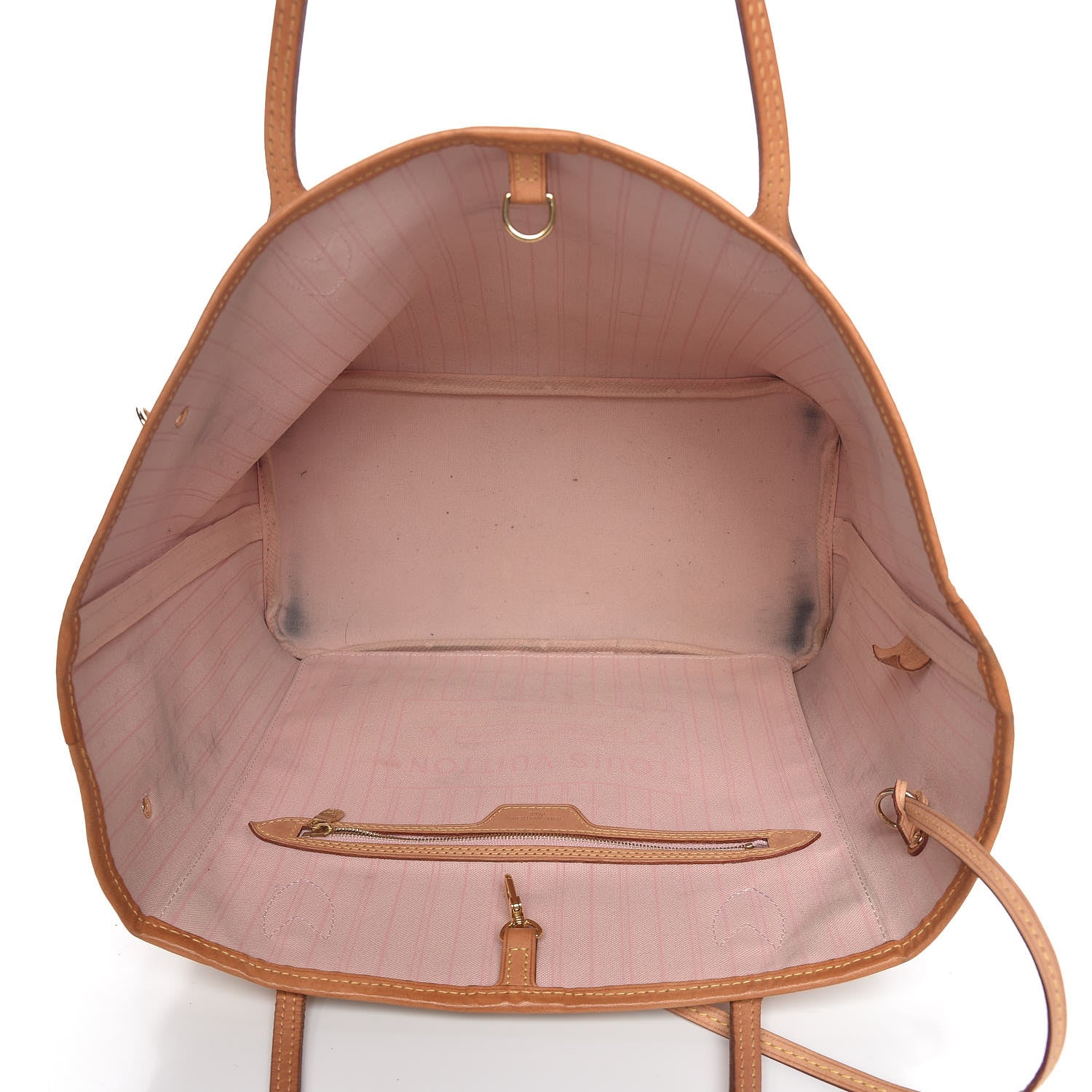 Louis Vuitton Damier Azur Neo Neverfull MM Rose Ballerine 6 of 22