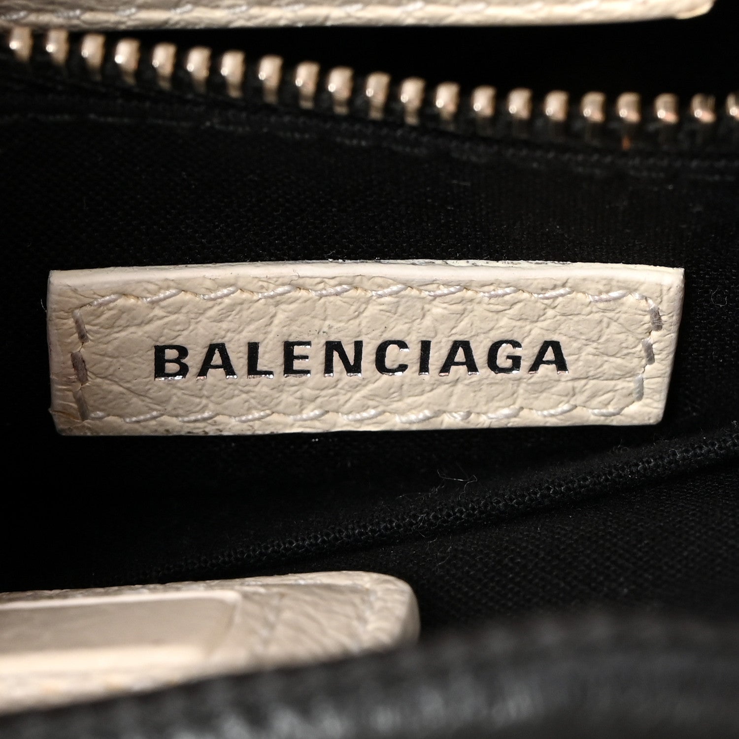 Balenciaga Calfskin Logo XXS Shopping Tote White 6 of 11