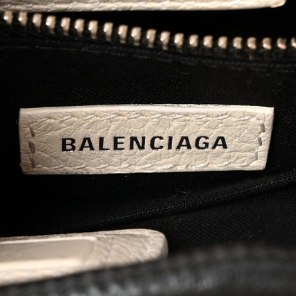 Balenciaga Calfskin Logo XXS Shopping Tote White 6 of 11