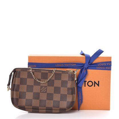 Louis Vuitton Damier Ebene Mini Pochette Accessories 8 of 8