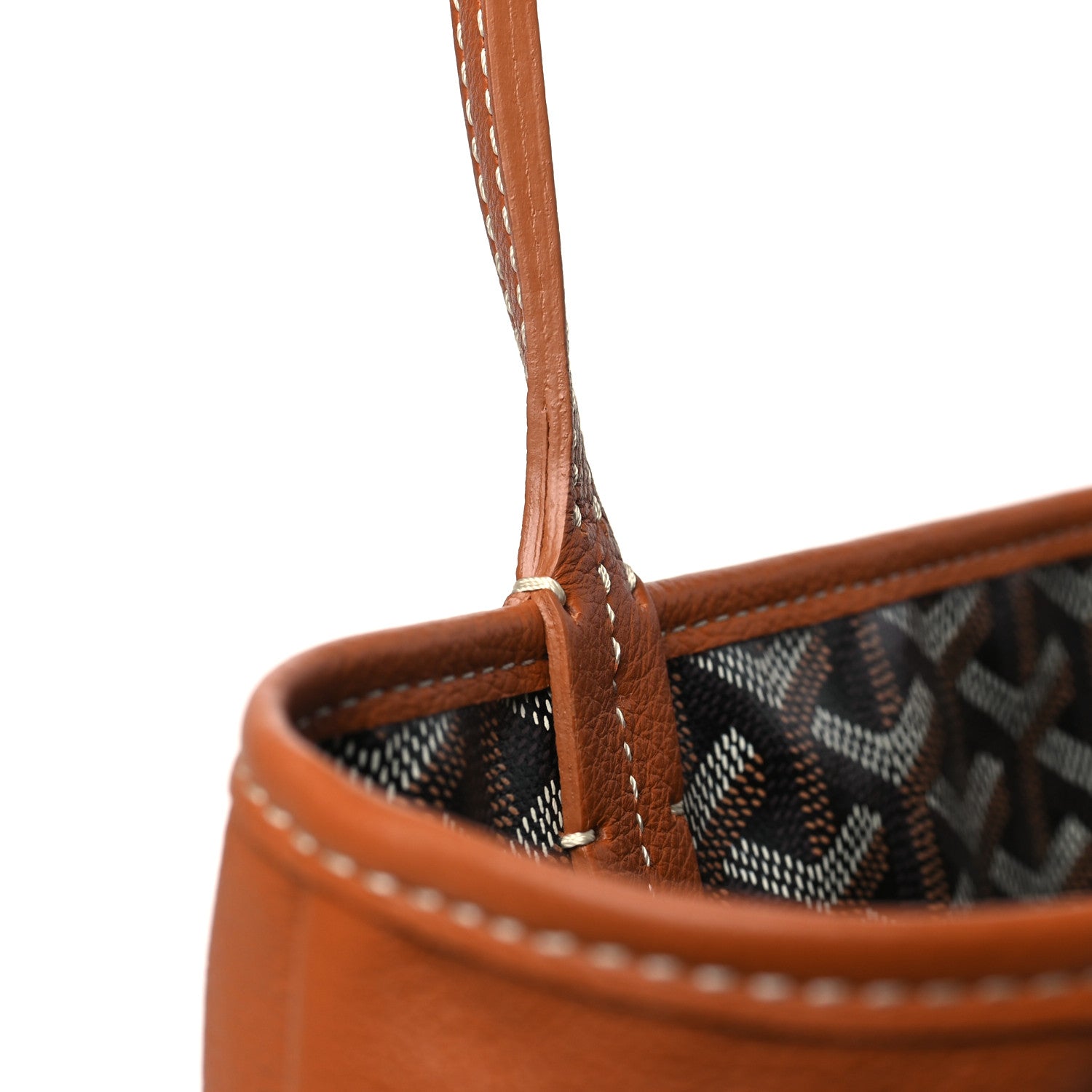 Goyard Goyardine Reversible Mini Anjou Black Gold 16 of 16