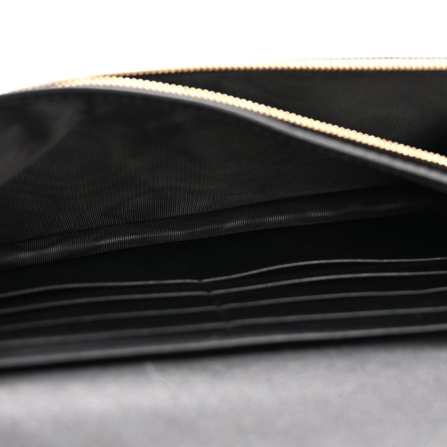 Microguccissima Crossbody Wallet Black