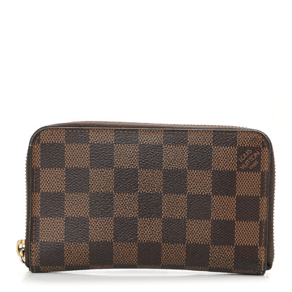 Louis Vuitton Damier Ebene Zippy Compact Wallet 1 of 8