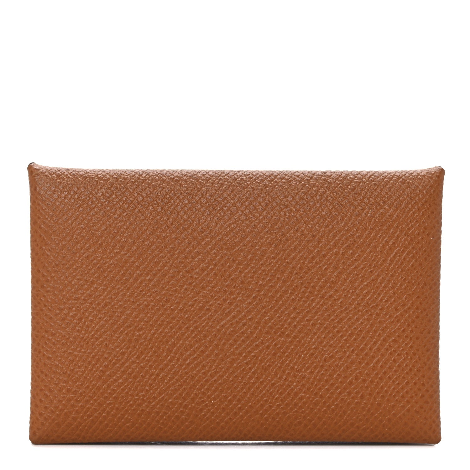 Hermes Epsom Calvi Card Case Gold 1 of 10