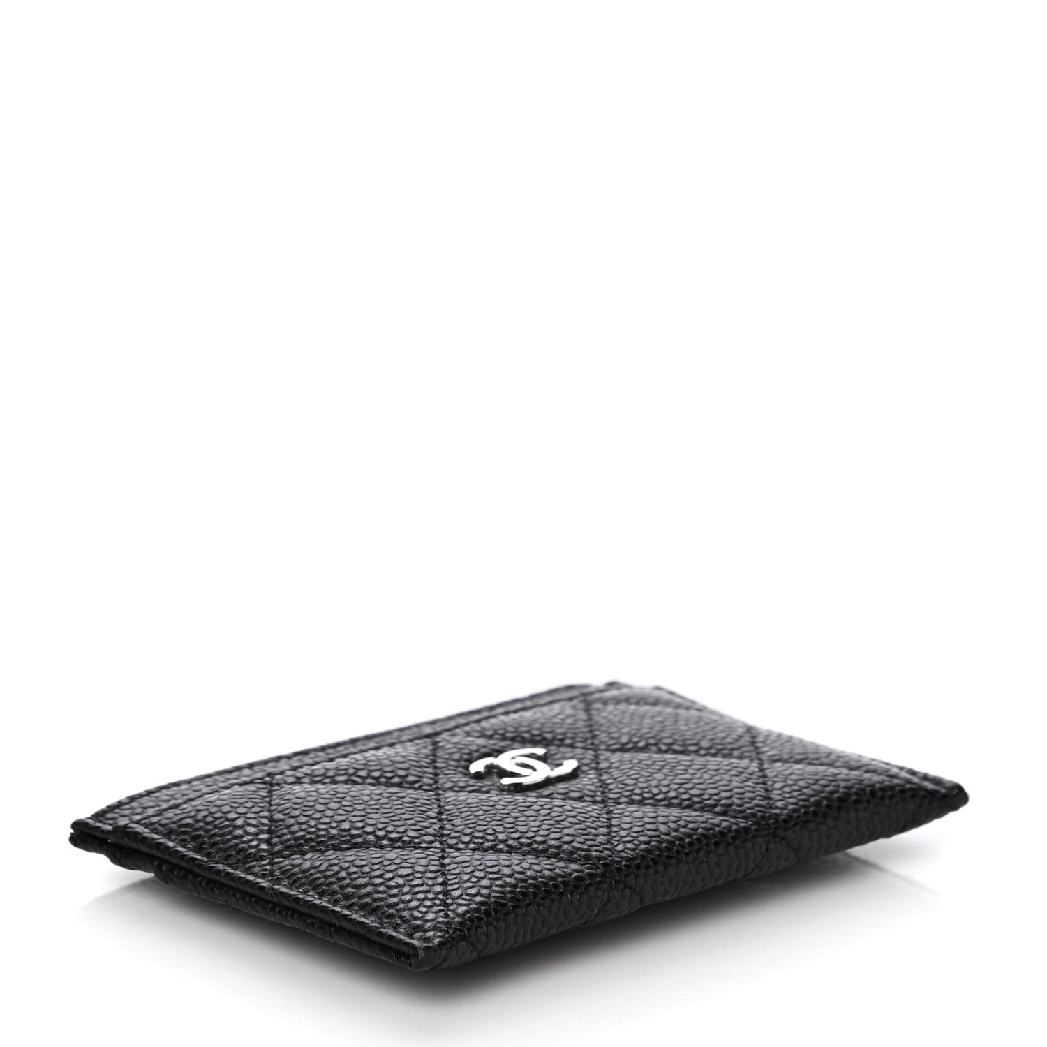 Chanel Caviar Quilted Card Holder Black 4 of 11