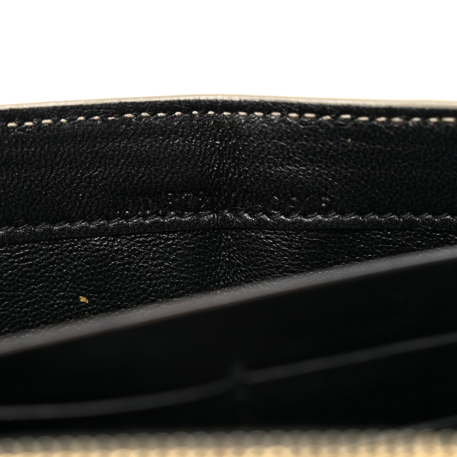 Saint Laurent Metallic Calfskin Classic Monogram Cassandre Wallet Gold 12 of 17
