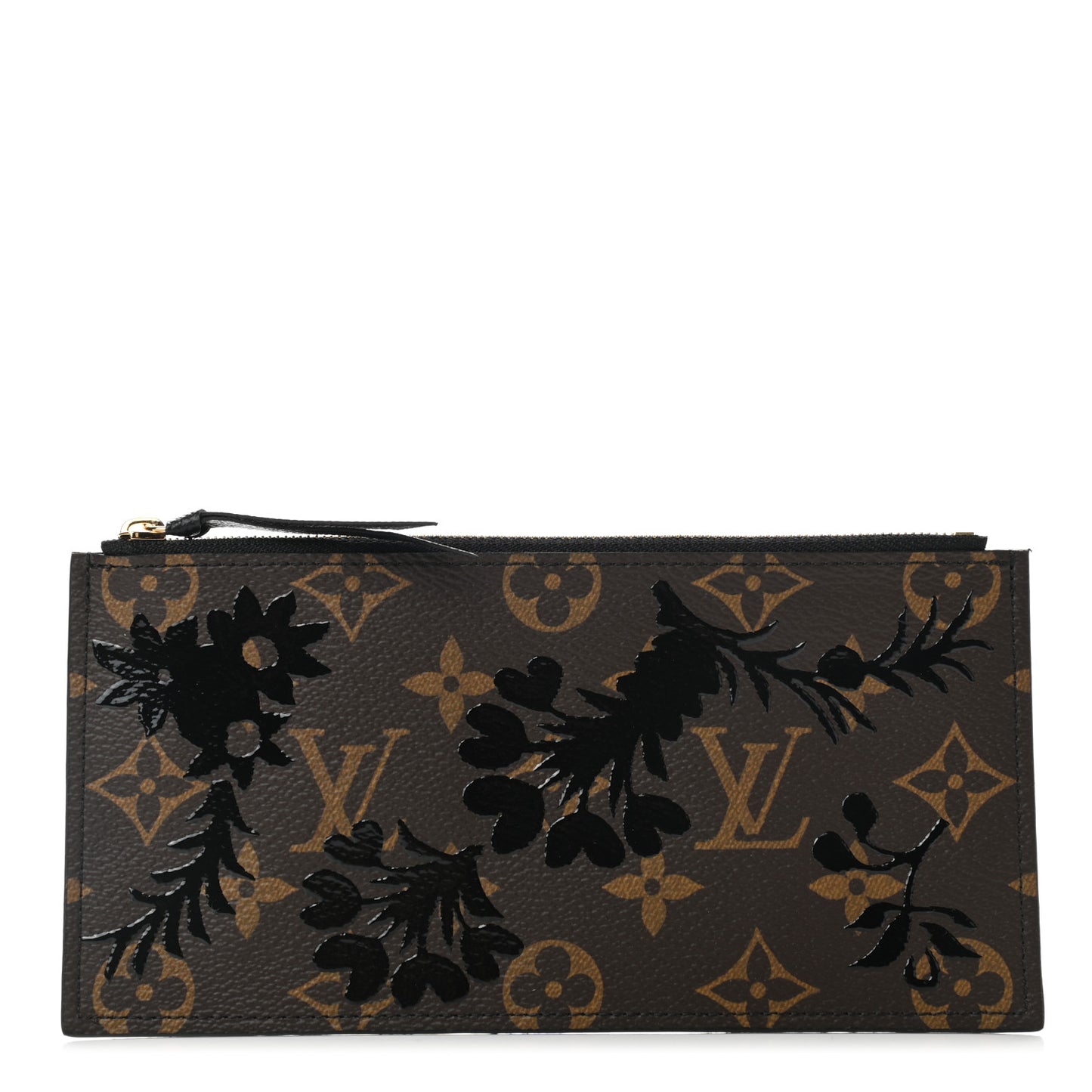 Monogram Blossom Felicie Chain Wallet Zippered Insert